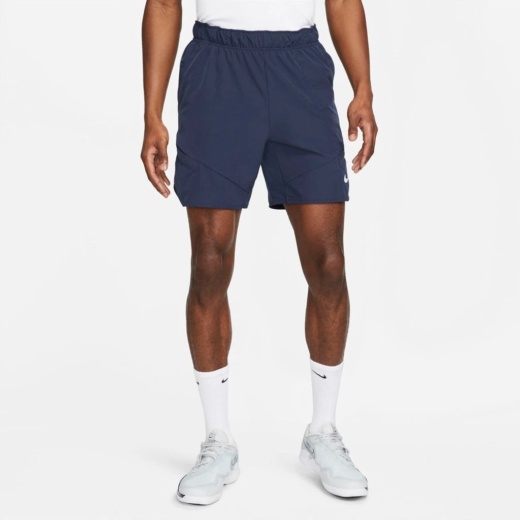 Nike Mens Dri-FIT Advantage Shorts 7-Inch (Obsidian/White) Nike Mens Dri-FIT Advantage Shorts 7-Inch (Obsidian/White) -Racquet Equipment Store unnamed 22