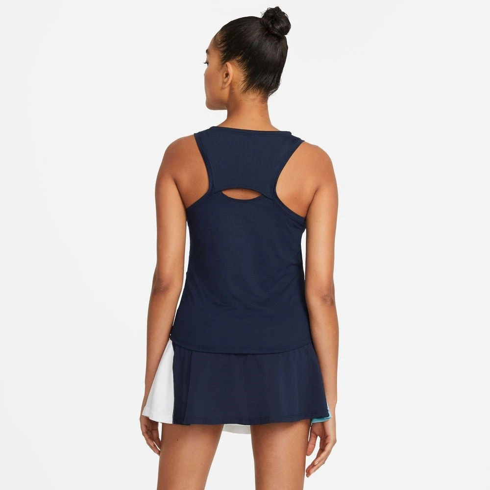 Nike Womens Dri-FIT Victory Tank (Obsidian/White) Nike Womens Dri-FIT Victory Tank (Obsidian/White) -Racquet Equipment Store unnamed 49 f82e4016 19a6 4e95 877e 1a17c77366b0