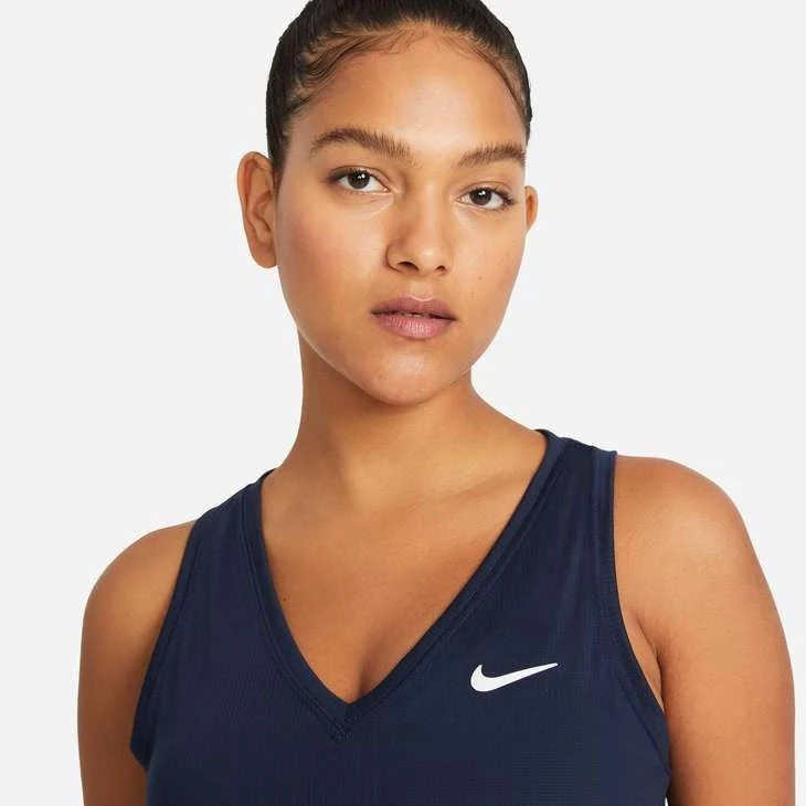 Nike Womens Dri-FIT Victory Tank (Obsidian/White) Nike Womens Dri-FIT Victory Tank (Obsidian/White) -Racquet Equipment Store unnamed 50 7e93a2a3 43c8 49f8 852c 53672b8ae195
