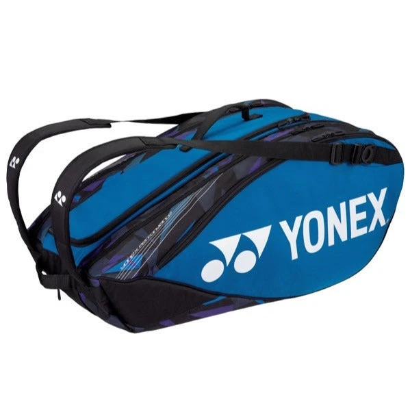 Yonex Pro 12-Racquet Bag (Blue/Black) Yonex Pro 12-Racquet Bag (Blue/Black) -Racquet Equipment Store yonex 922212 pro 12 racket bag 2022